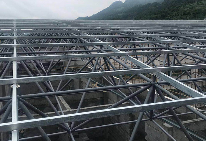 临汾学校艺体楼网架